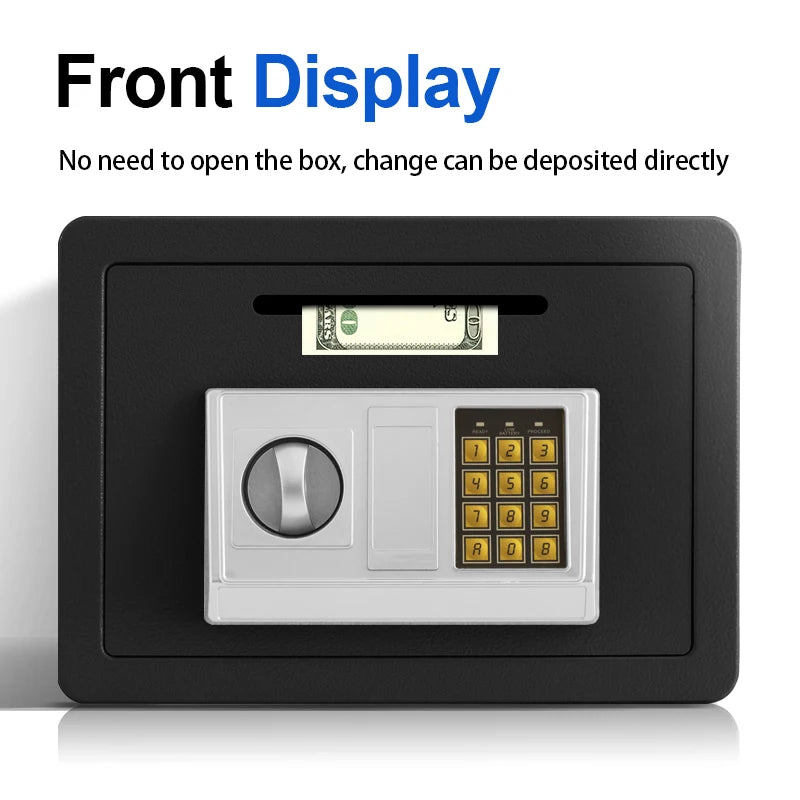 Digital Home Safe Box for Cash Jewelry and Important Documents
