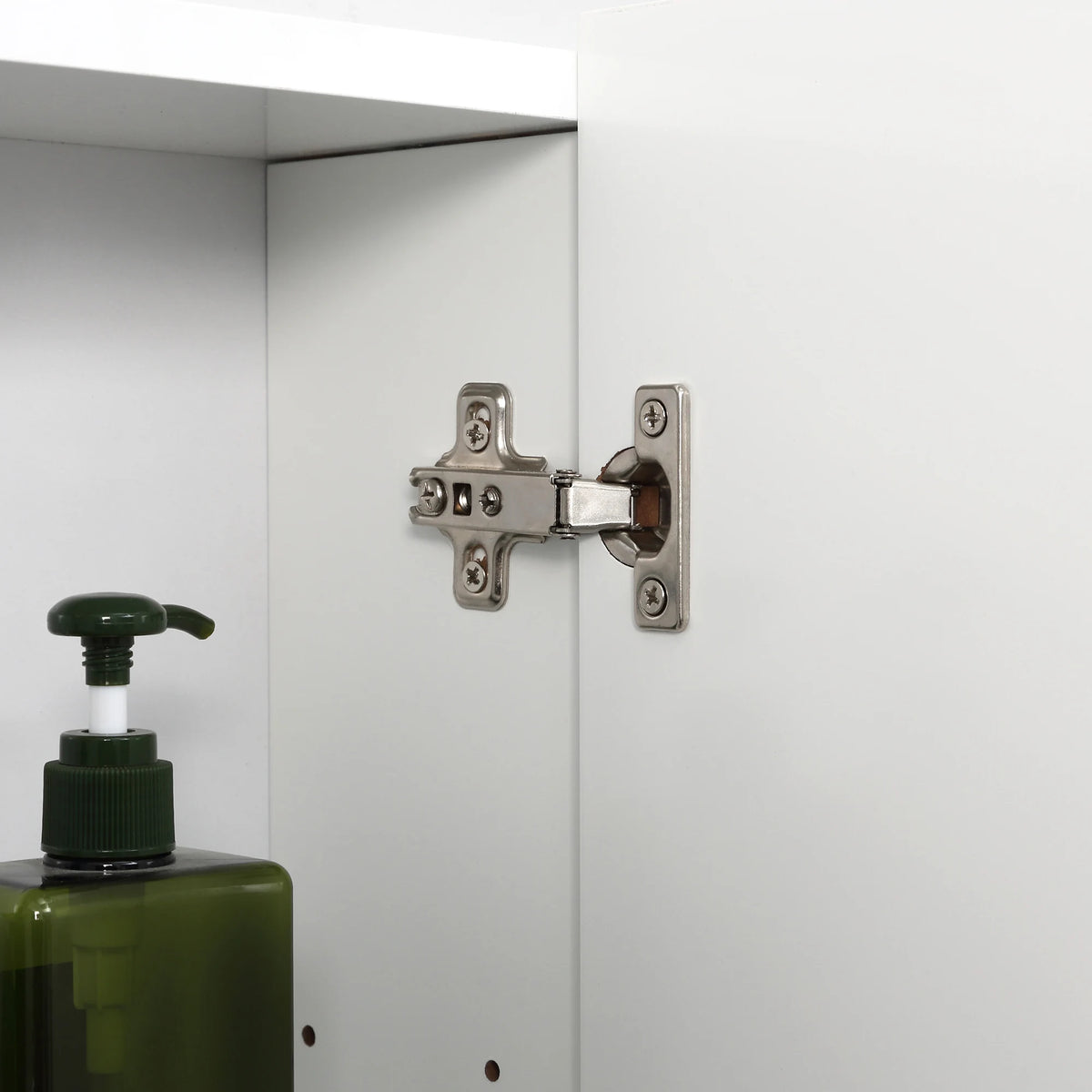 Kleankin Bathroom Medicine Cabinet With Mirror And Adjustable Shelves