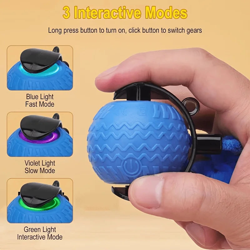 Automatic Led Rolling Ball Self Playing Cat Toy