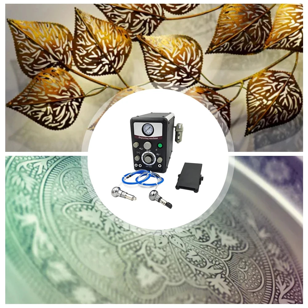 PHYHOO Pneumatic Engraver Air Engraving Machine Jewellery Making Tools