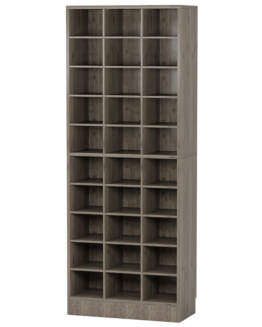 Tribesigns Wooden Shoe Cabinet Storage Rack Stand Display Organizer Home