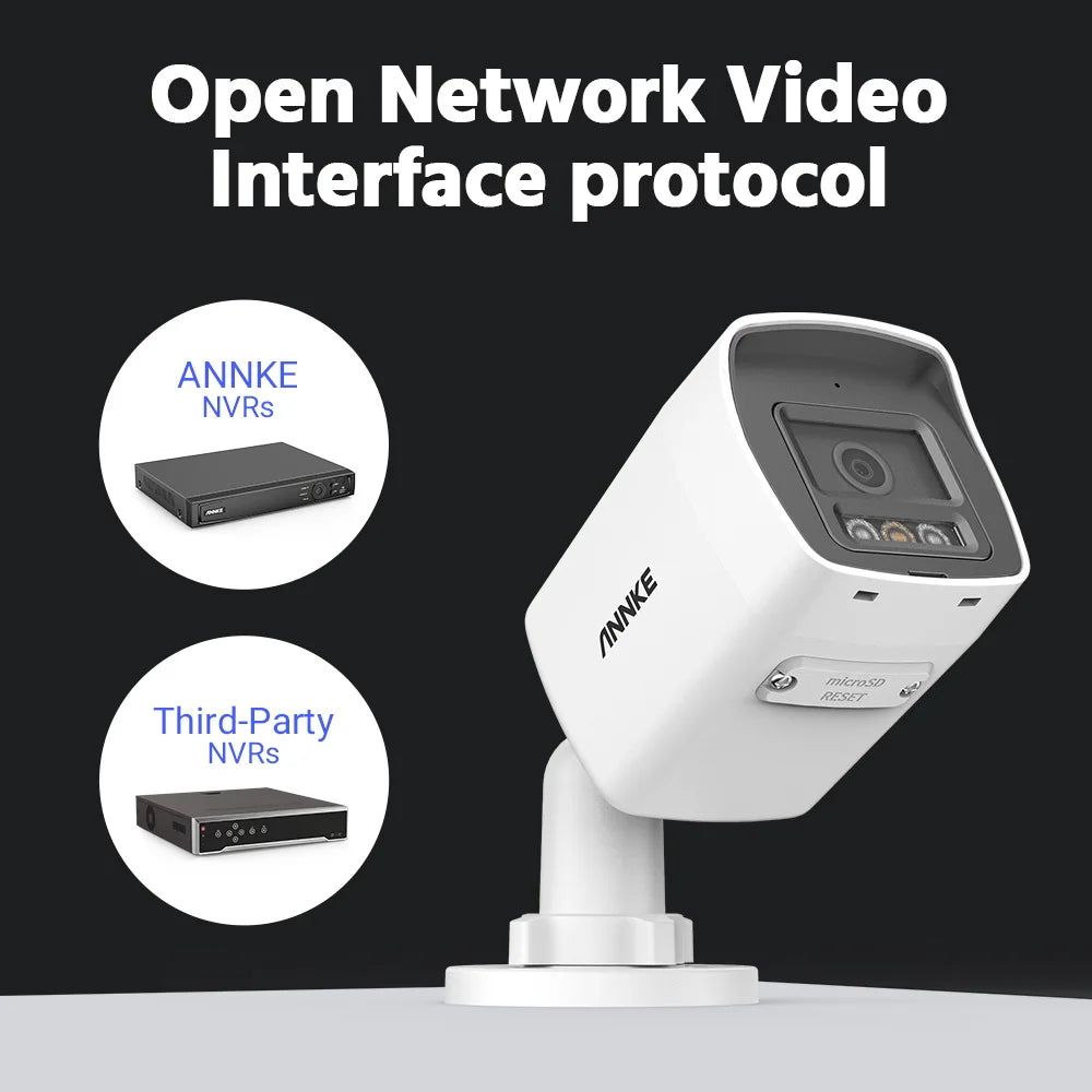 ANNKE 12MP PoE Outdoor Security Camera With Night Vision