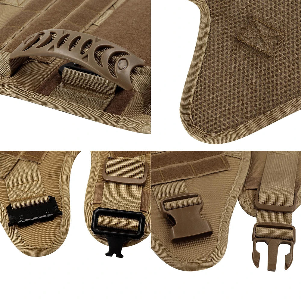 Nylon Dog Harness and Leash Set for Large Dogs Training Vest