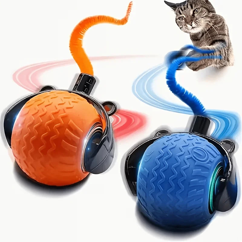 Automatic Led Rolling Ball Self Playing Cat Toy