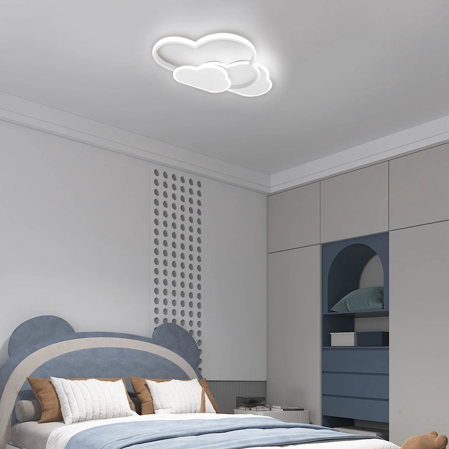 Modern Led Cloud Ceiling Light For Bedroom And Living Room