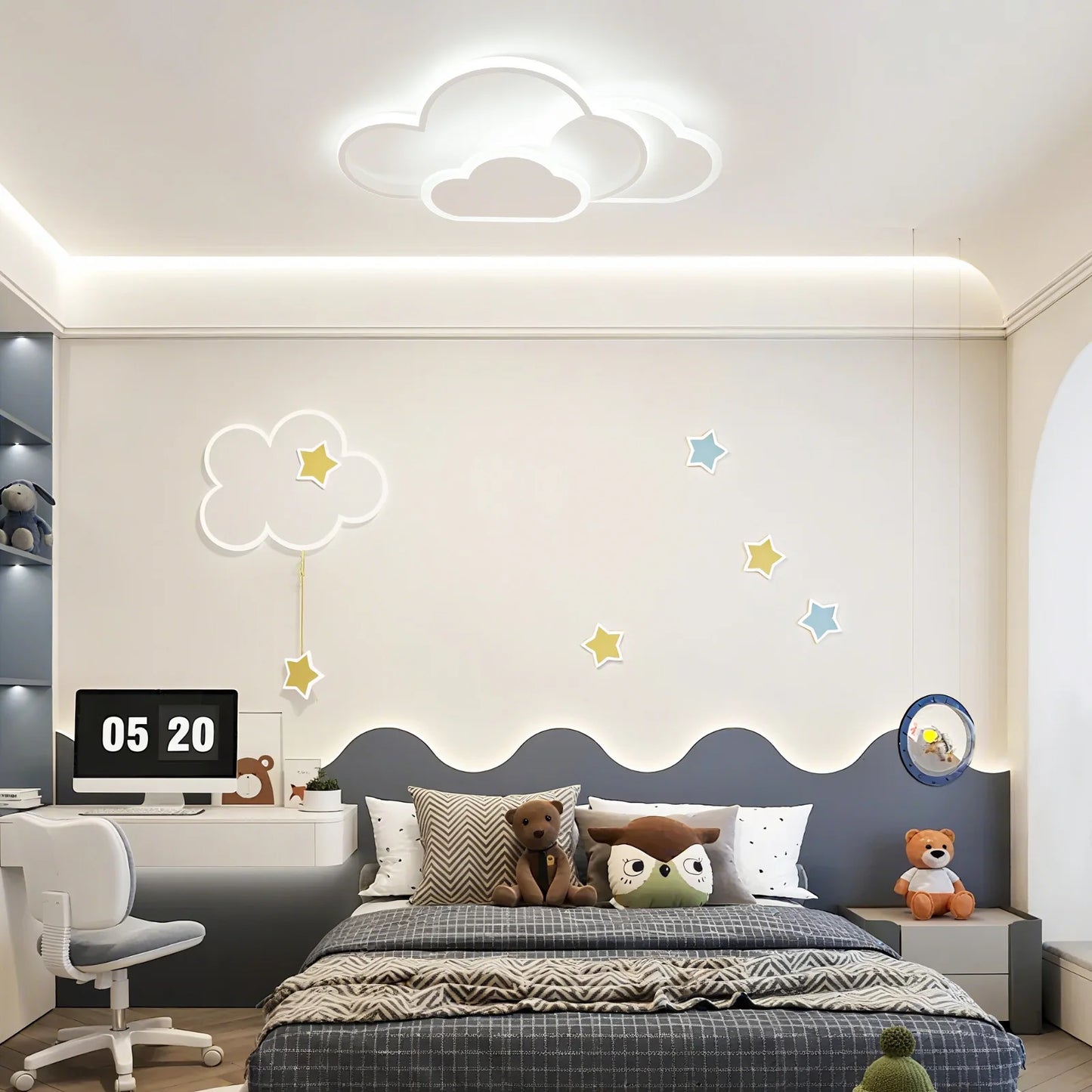 Modern Led Cloud Ceiling Light For Bedroom And Living Room