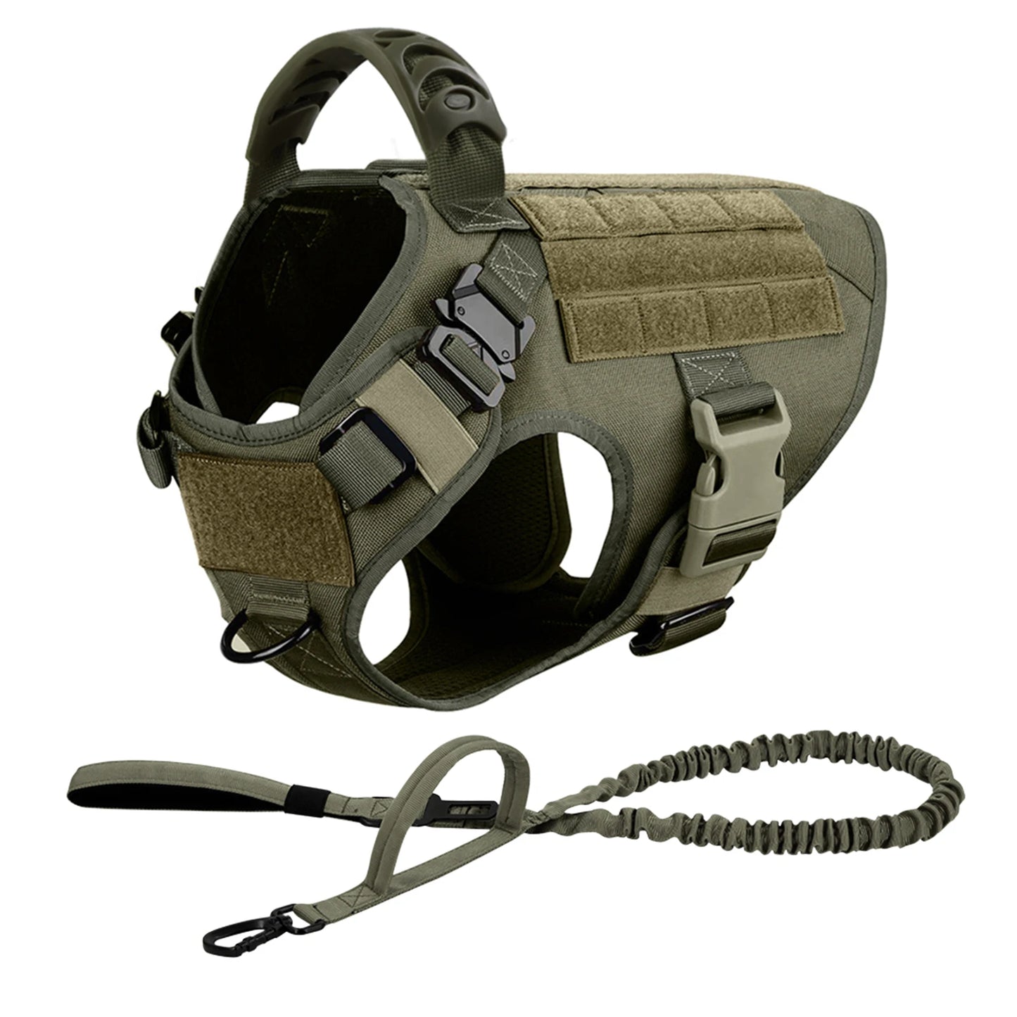 Nylon Dog Harness and Leash Set for Large Dogs Training Vest