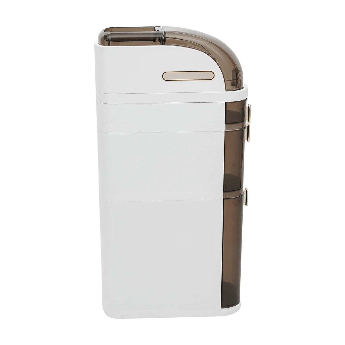 Slim Rolling Storage Cabinet With Hidden Compartment For Bathroom Kitchen