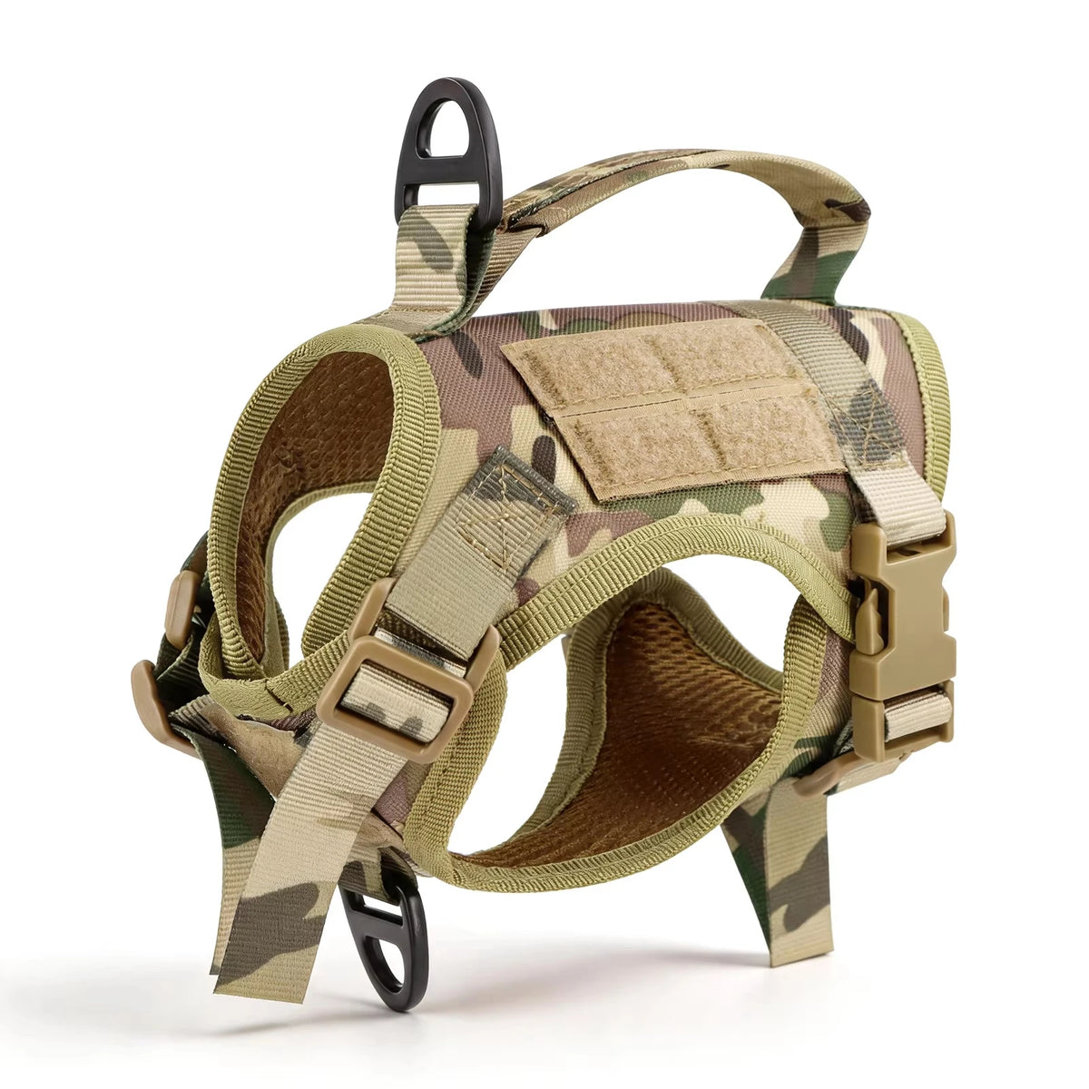 Tactical Cat Harness Leash Set Adjustable Soft Mesh Vest