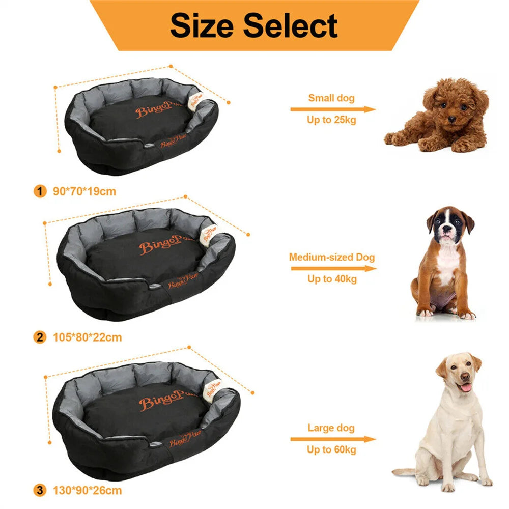 Borwart Orthopedic Sofa Dog Bed With Waterproof Oxford Cushion