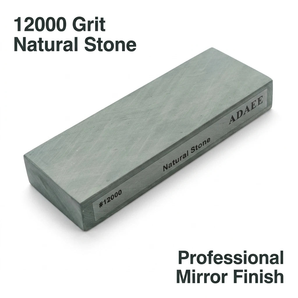 ADAEE 12000 Grit Natural Slate Whetstone Knife Sharpening Stone