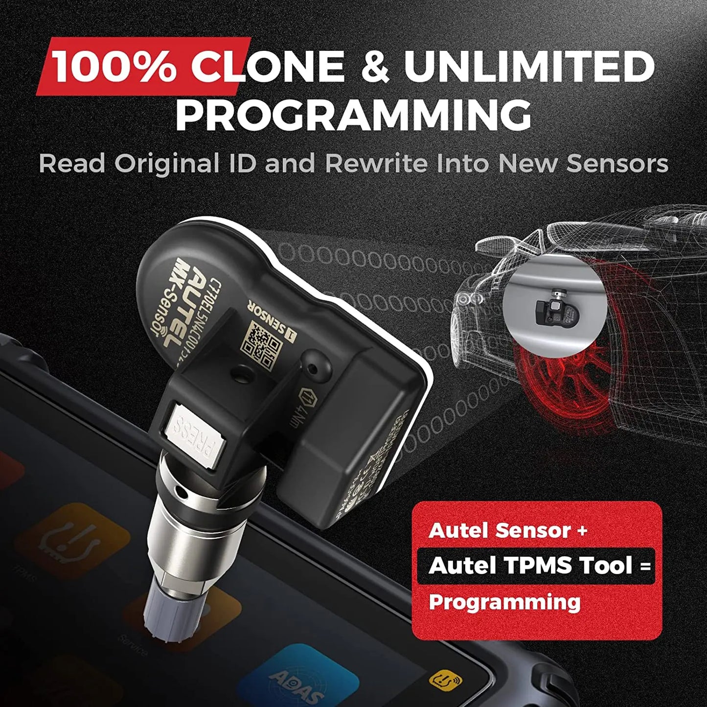 Autel MX Sensor 433 315MHz TPMS Sensor MaxiTPMS Tire Pressure