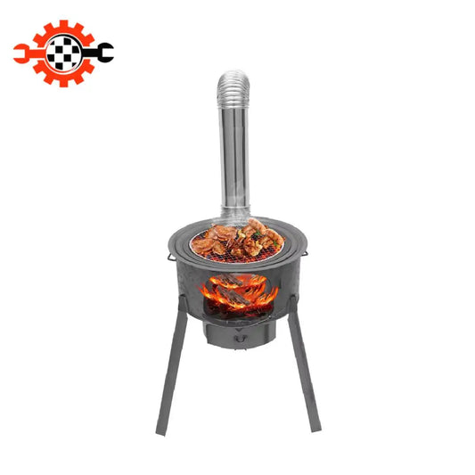 Bymaocar Heavy Duty Wood Burning Outdoor Campfire Cooking Stove