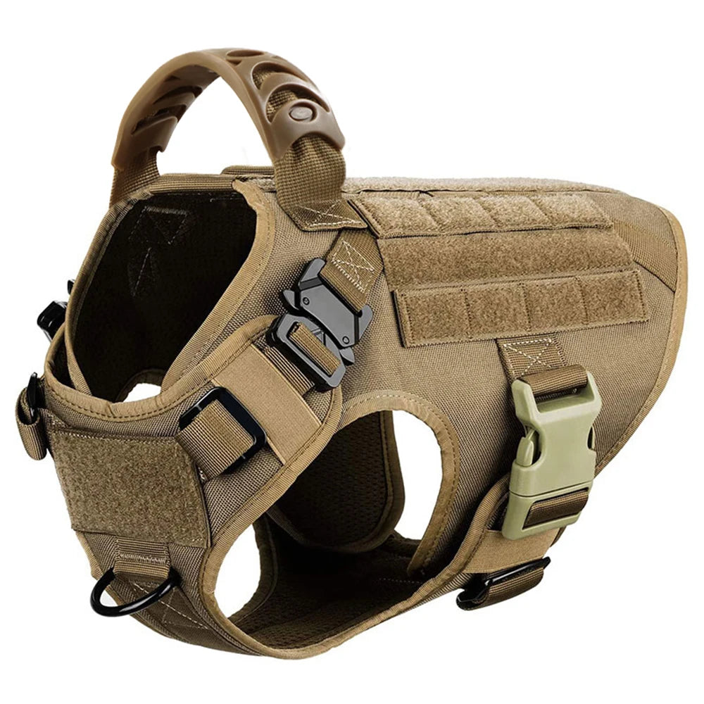Nylon Dog Harness and Leash Set for Large Dogs Training Vest