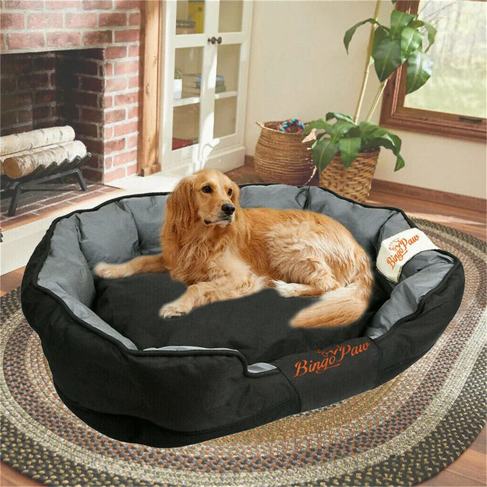 Borwart Orthopedic Sofa Dog Bed With Waterproof Oxford Cushion