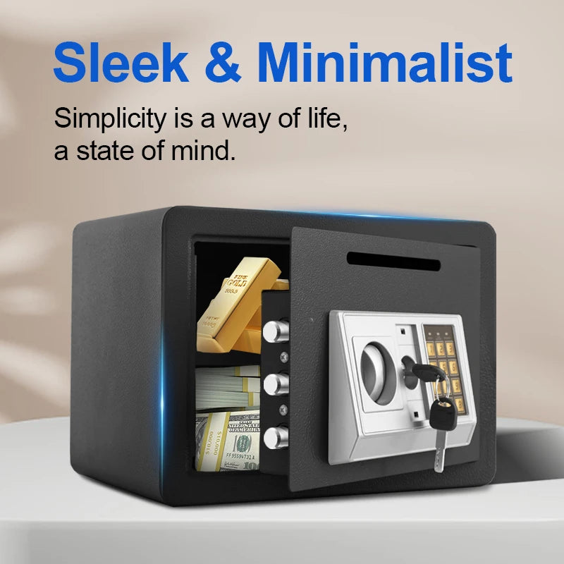 Digital Home Safe Box for Cash Jewelry and Important Documents