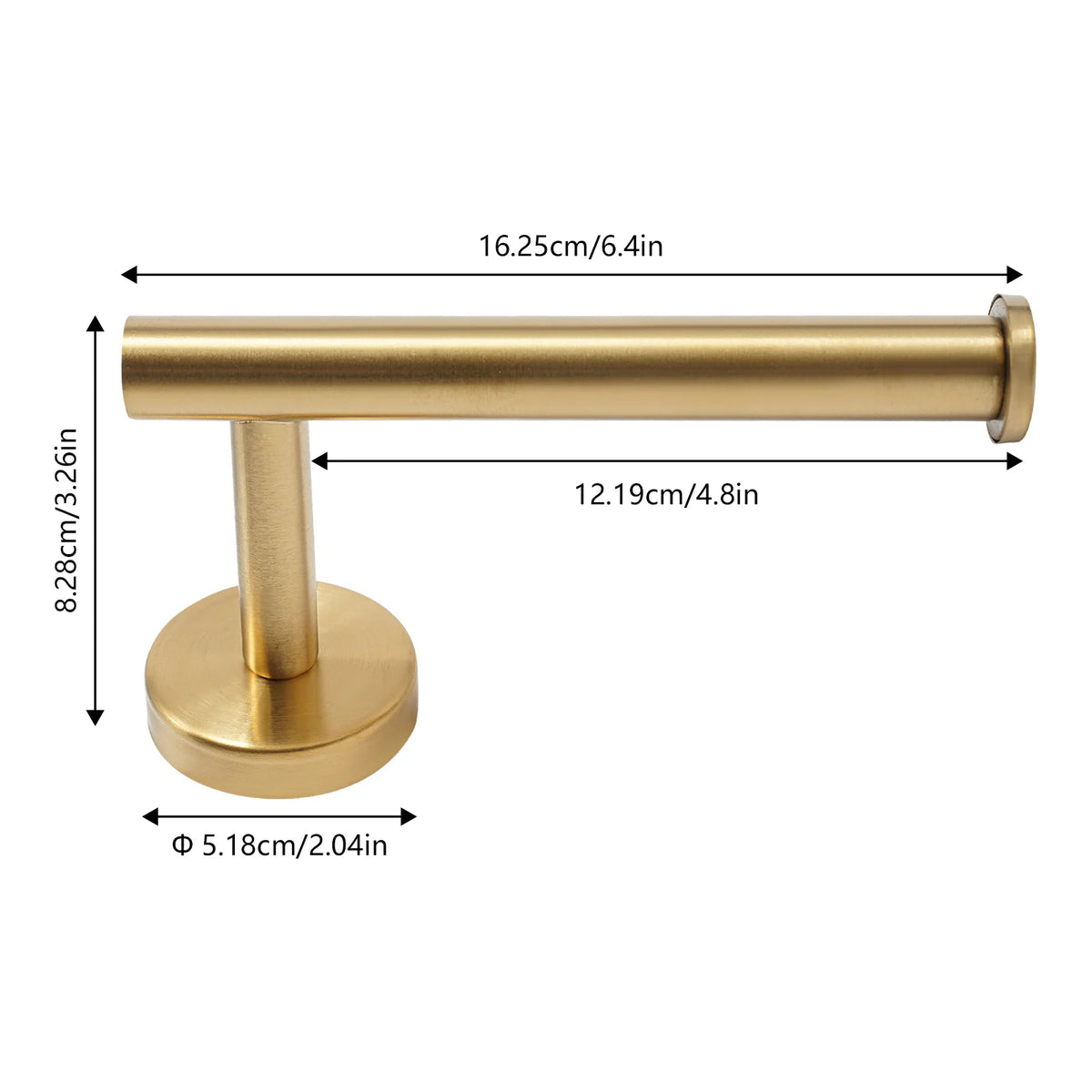 Complete Wall Mount Stainless Steel Bathroom Hardware Set