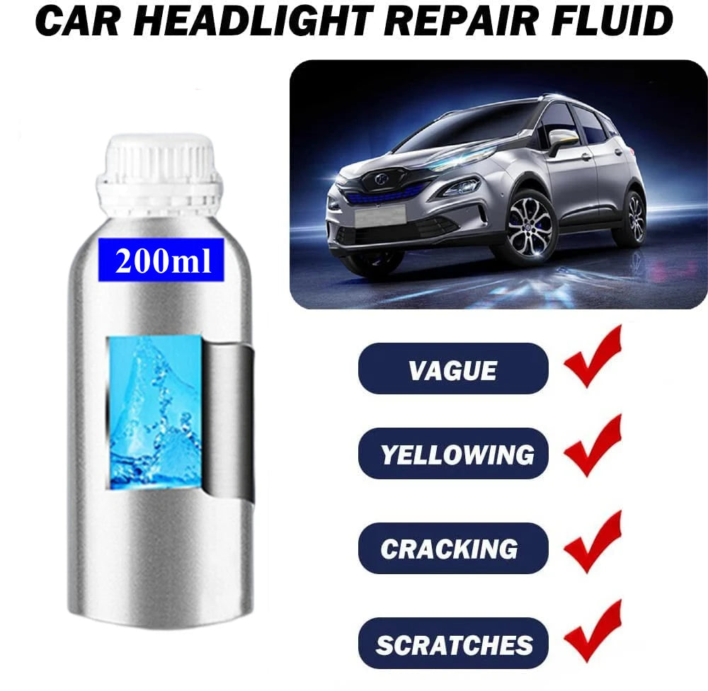 Headlight Restoration Renewal Kit For Car Headlights