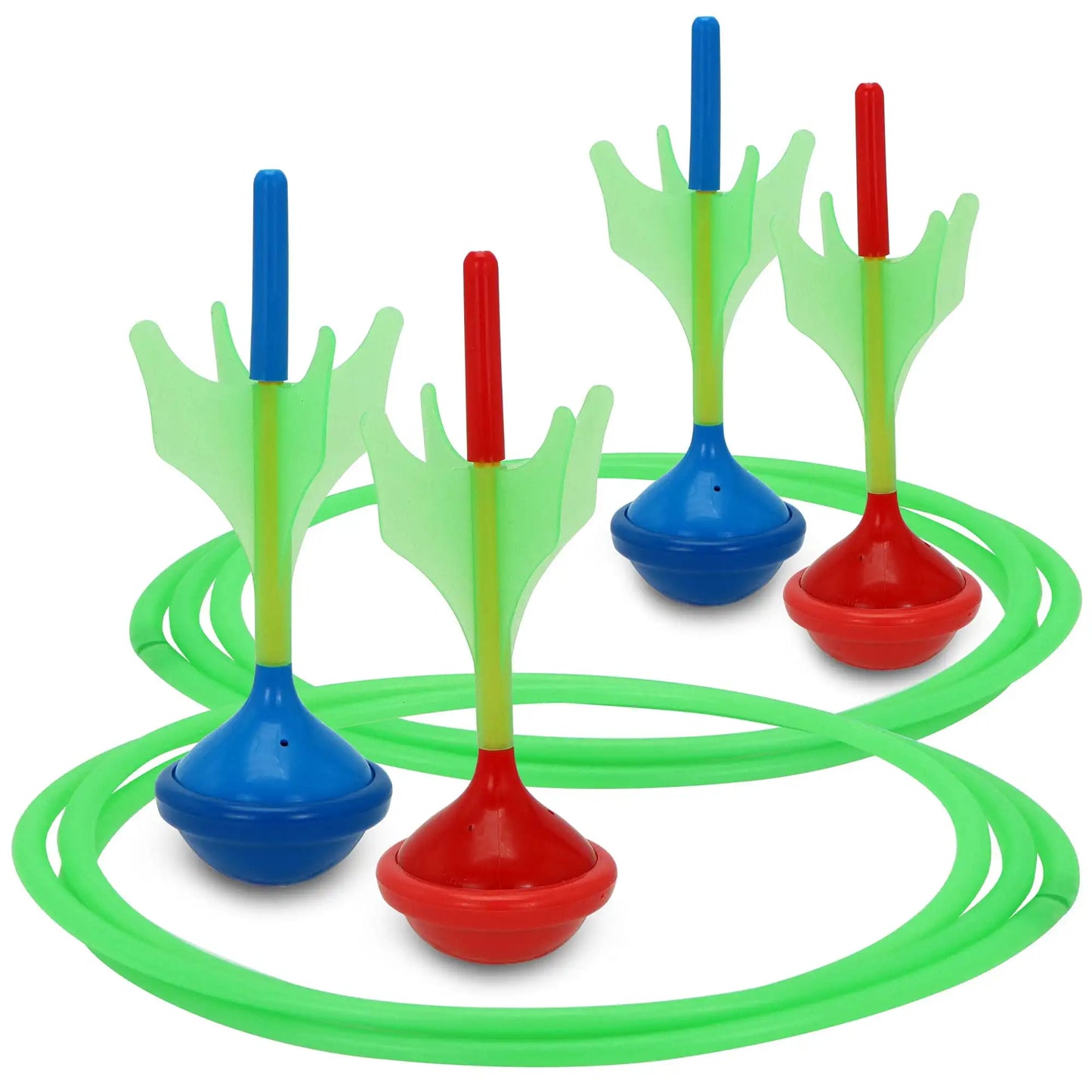 Joyfy Glow In The Dark Lawn Darts Game Set For Kids And Adults