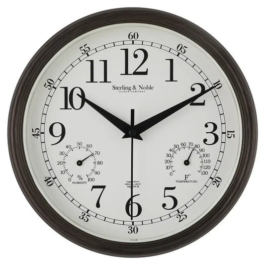 Indoor Outdoor Arabic Analog Wall Clock Exterior And Interior
