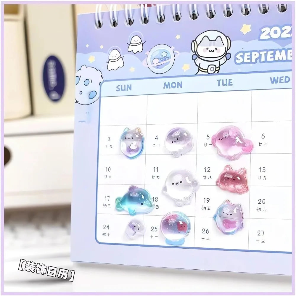 3D Puffy Stickers Kawaii Decor Pack for Phone Case Notebook