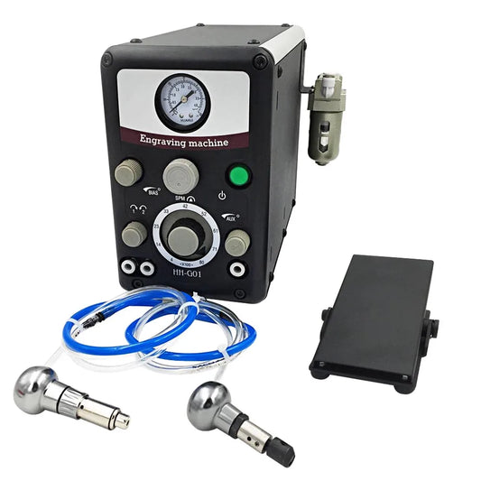 PHYHOO Pneumatic Engraver Air Engraving Machine Jewellery Making Tools