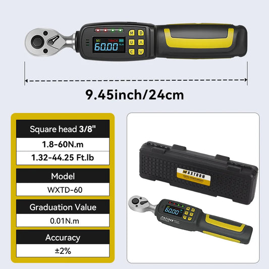 Waxtron Digital Torque Wrench 2 Percent Accuracy Automotive Tools