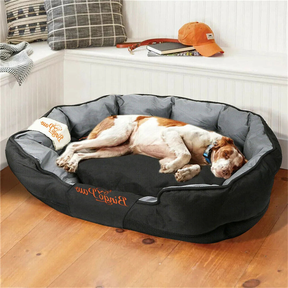 Borwart Orthopedic Sofa Dog Bed With Waterproof Oxford Cushion