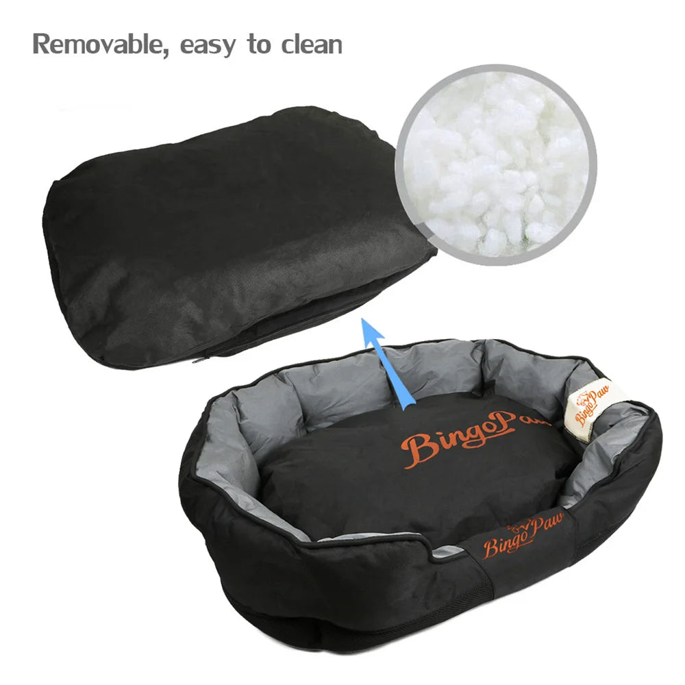 Borwart Orthopedic Sofa Dog Bed With Waterproof Oxford Cushion