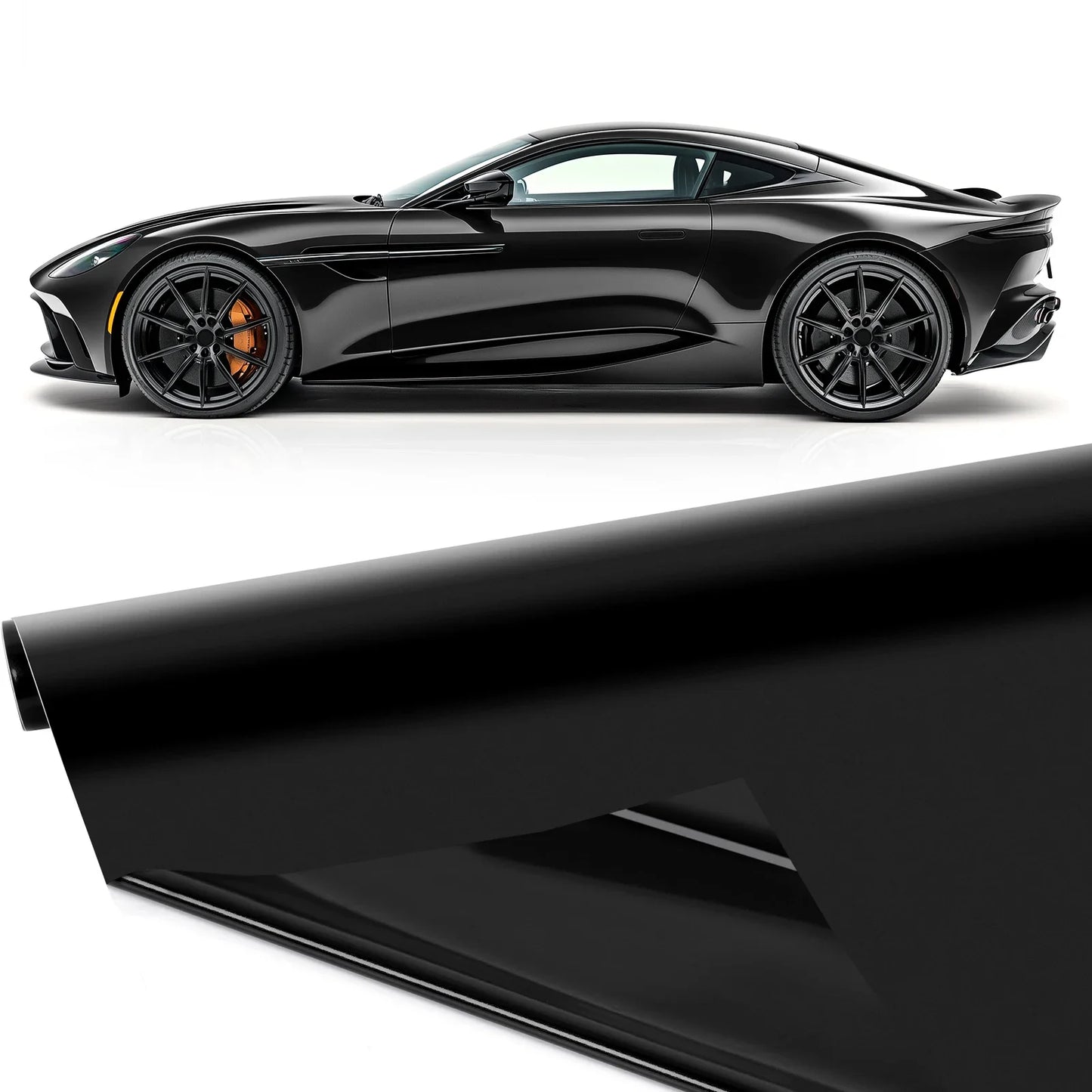 Carbon Fiber Car Wrap Vinyl Film Self Adhesive Decal