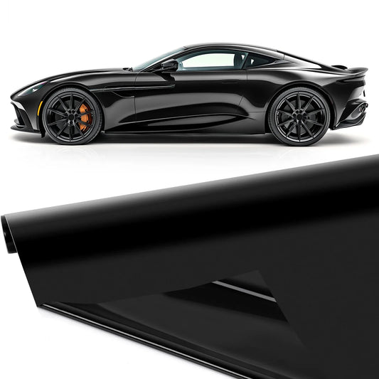 Carbon Fiber Car Wrap Vinyl Film Self Adhesive Decal