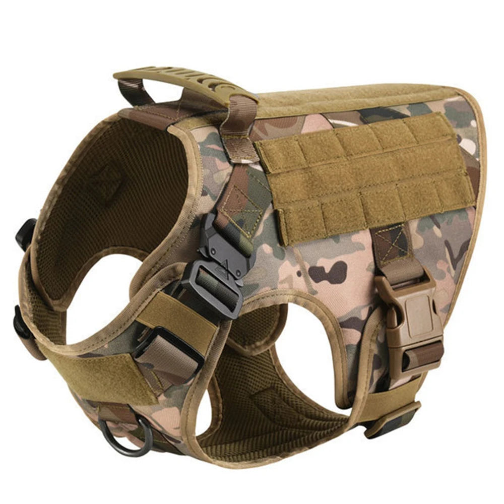 Nylon Dog Harness and Leash Set for Large Dogs Training Vest