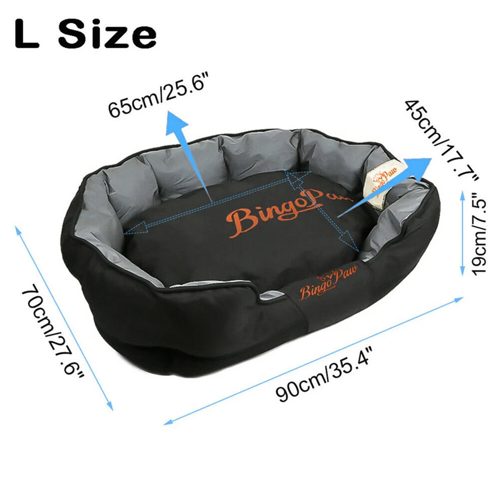 Borwart Orthopedic Sofa Dog Bed With Waterproof Oxford Cushion