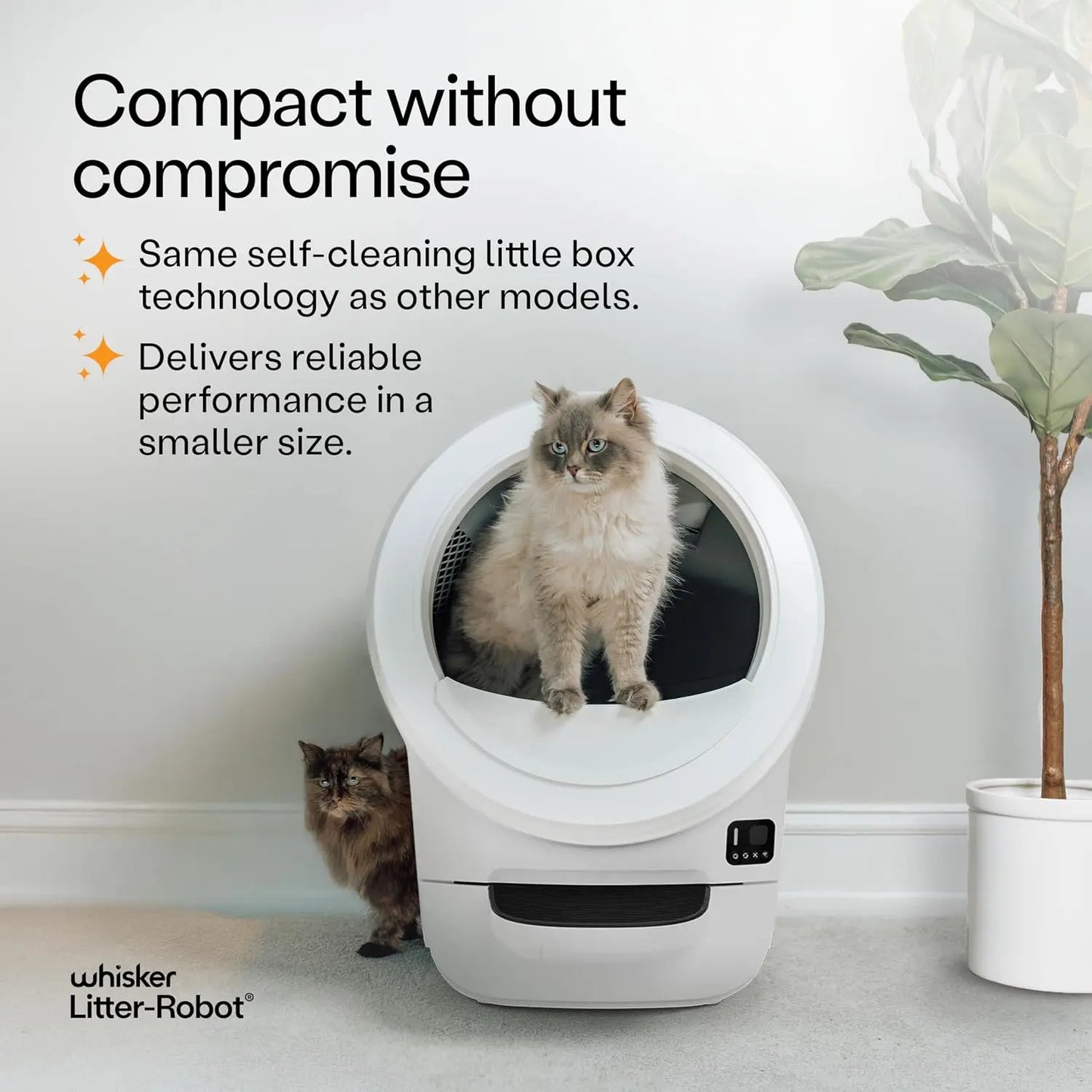 Litter-Robot Evo Automatic Self-Cleaning Cat Litter Box Odor Control