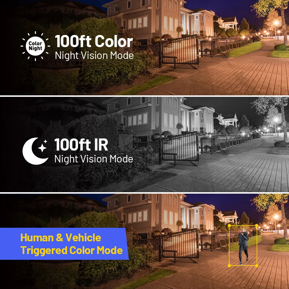 ANNKE 12MP PoE Outdoor Security Camera With Night Vision