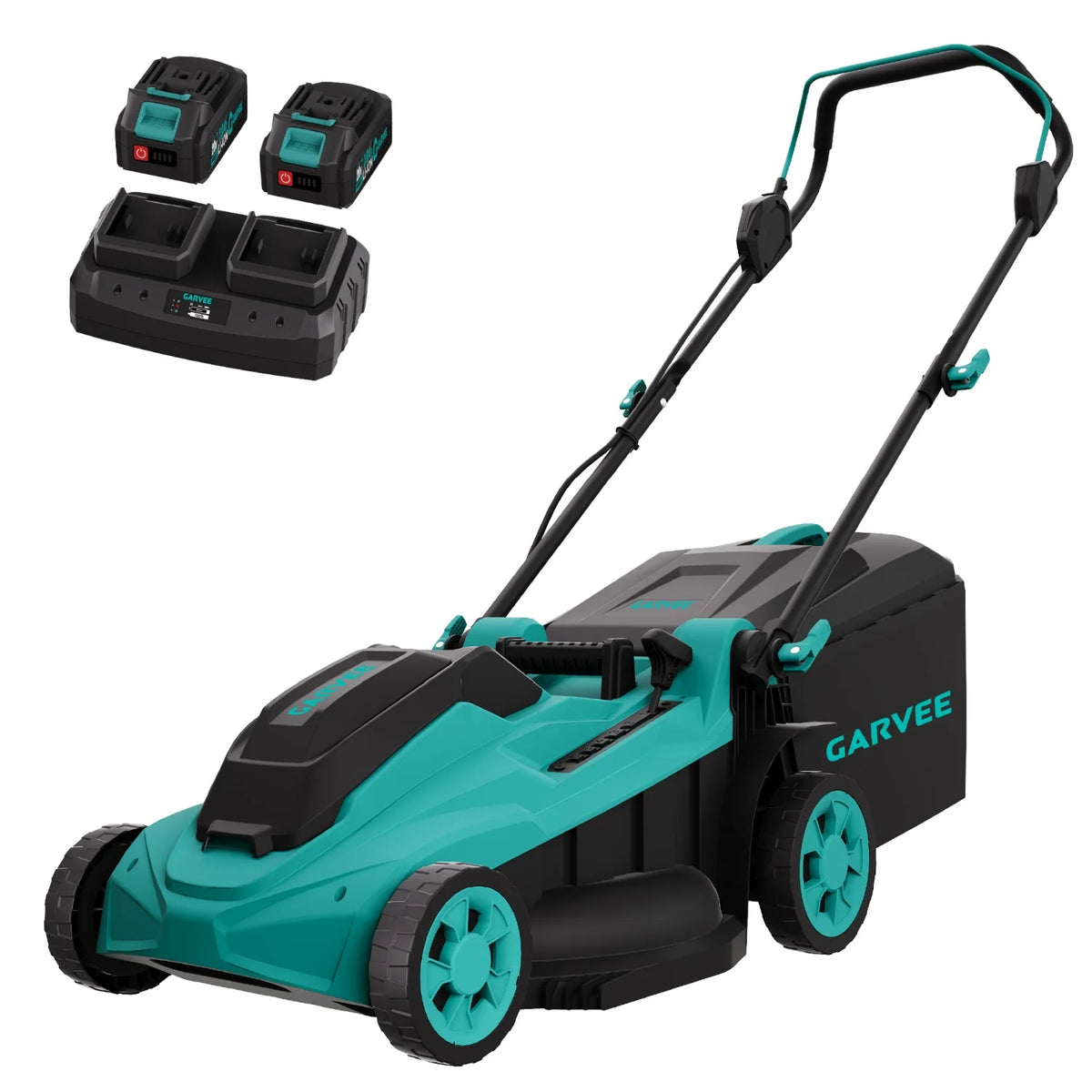 HiMISS 40V Cordless Brushless Lawn Mower With Grass Bag