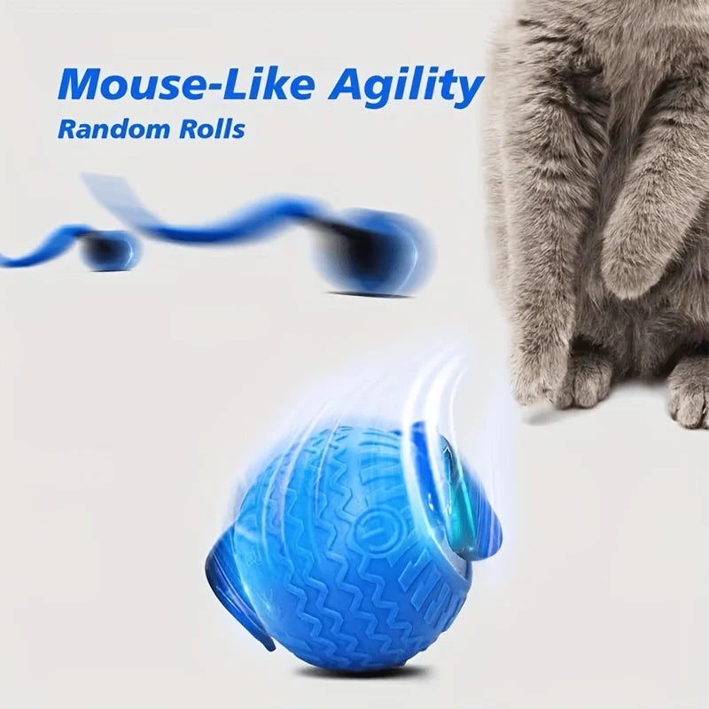 Automatic Led Rolling Ball Self Playing Cat Toy