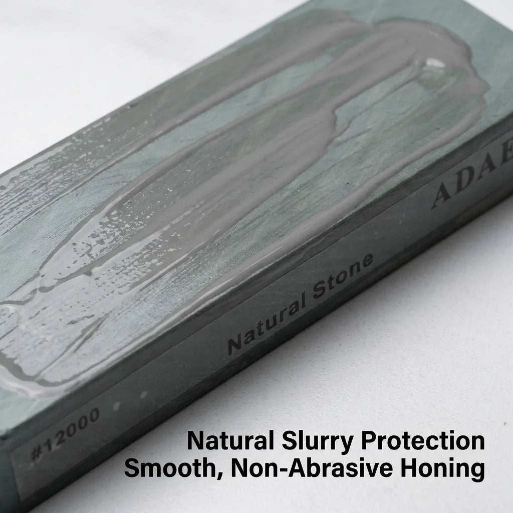 ADAEE 12000 Grit Natural Slate Whetstone Knife Sharpening Stone