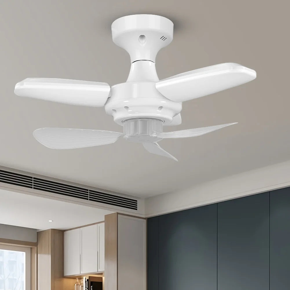 Sikiwind Modern Ceiling Fan With Led Light And Remote