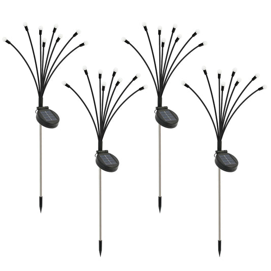 Solar Firefly Lights LED Outdoor Garden Decorative Waterproof Lights