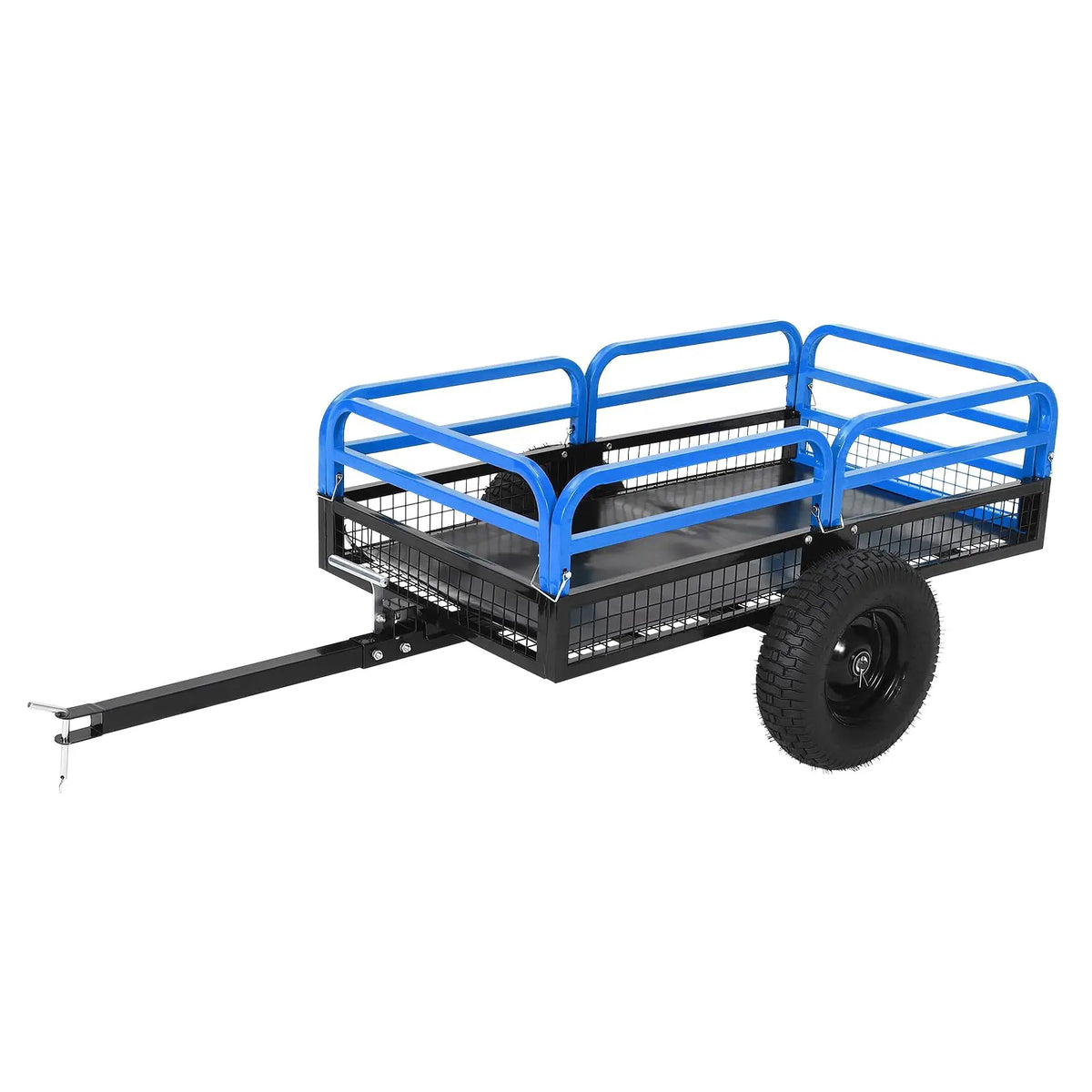 HiMISS Heavy Duty Steel Dump Trailer Cart for ATV UTV