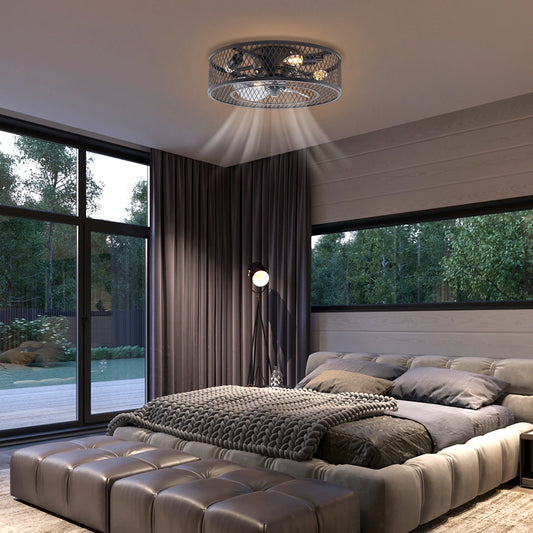 Fan Pendant Light E27 Ceiling Fixture Bulbs Not Included