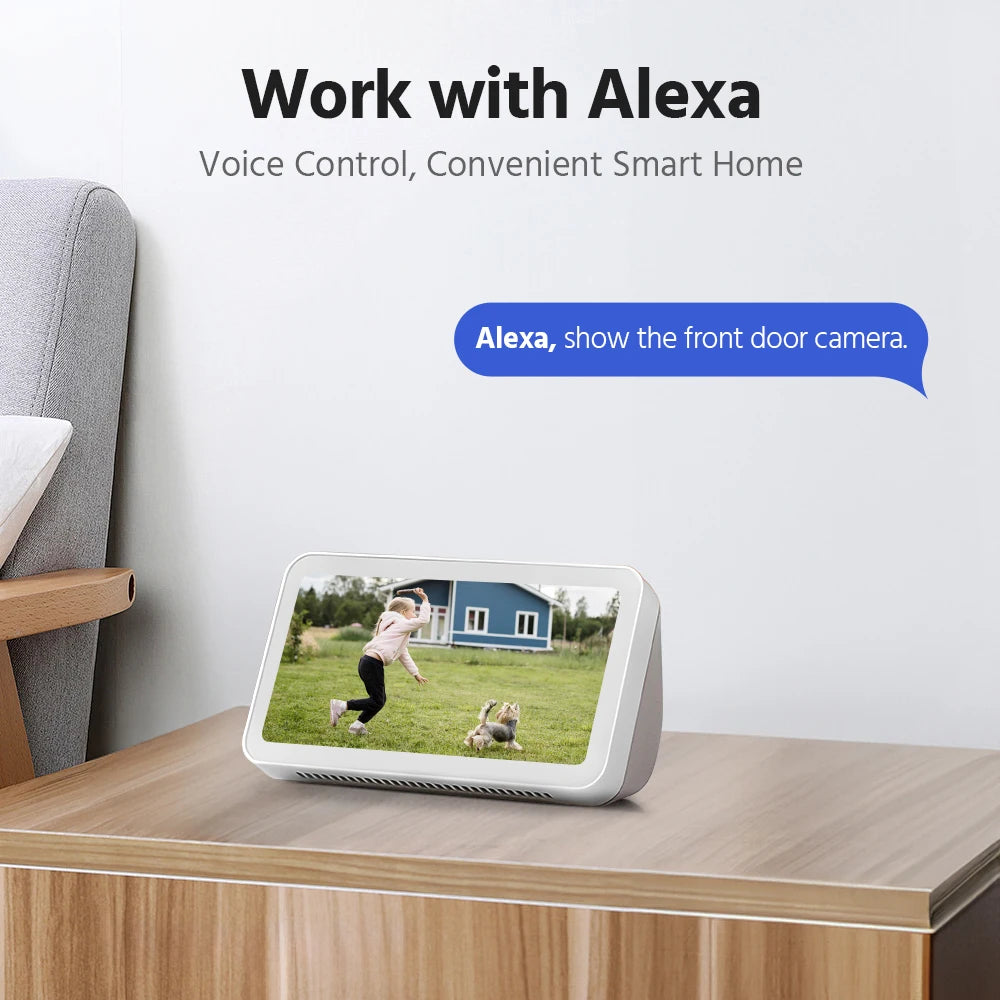 ANNKE 4MP Wireless Battery Security Camera System Auto Tracking