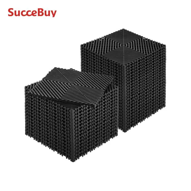 Non Slip Interlocking Drainage Floor Mats And Shower Tiles