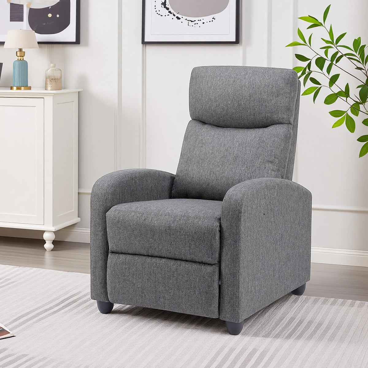 MCQ Recliner Sofa With Lumbar Support For Living Room
