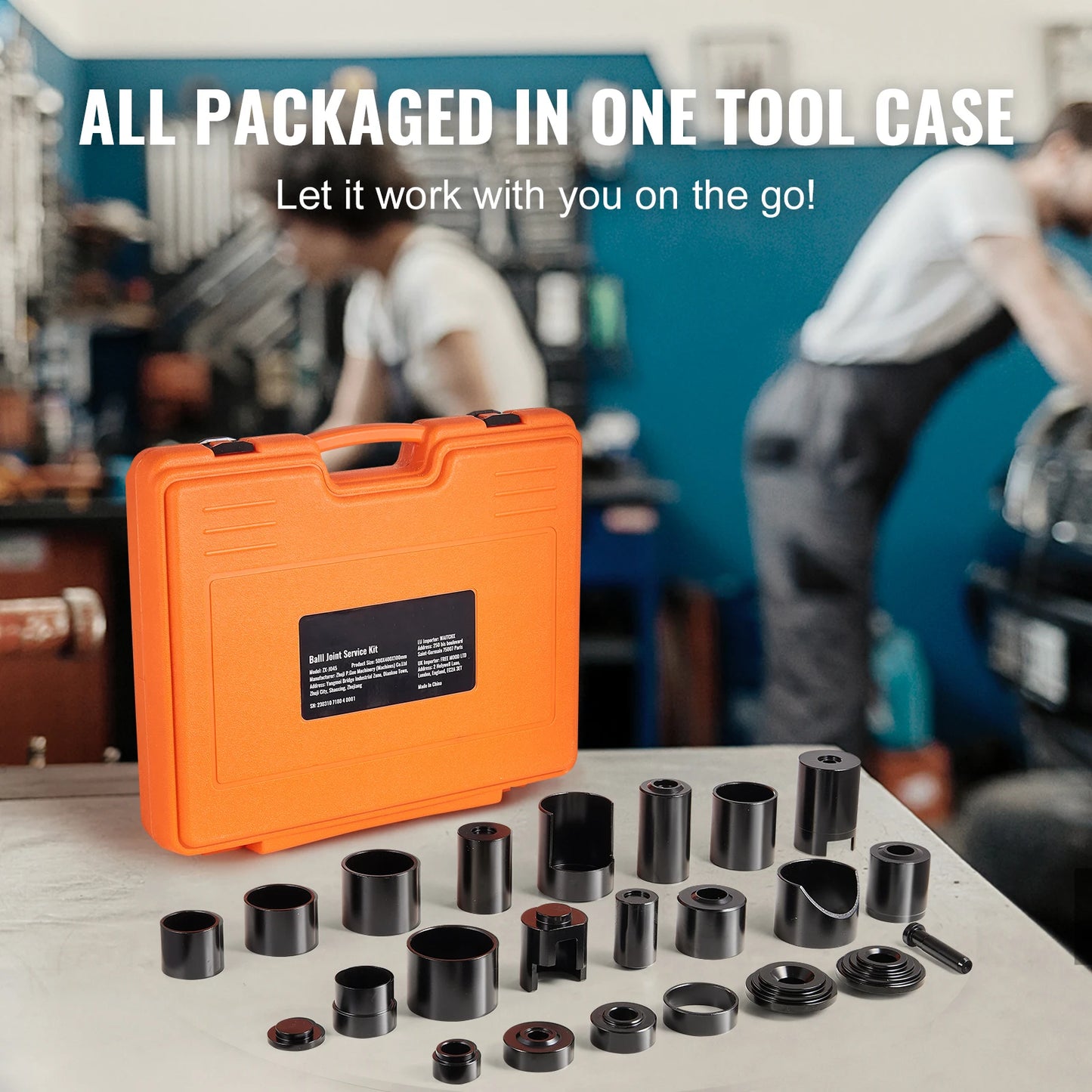 SucceBuy 25 Piece Ball Joint Press Kit Heavy Duty Tool Set