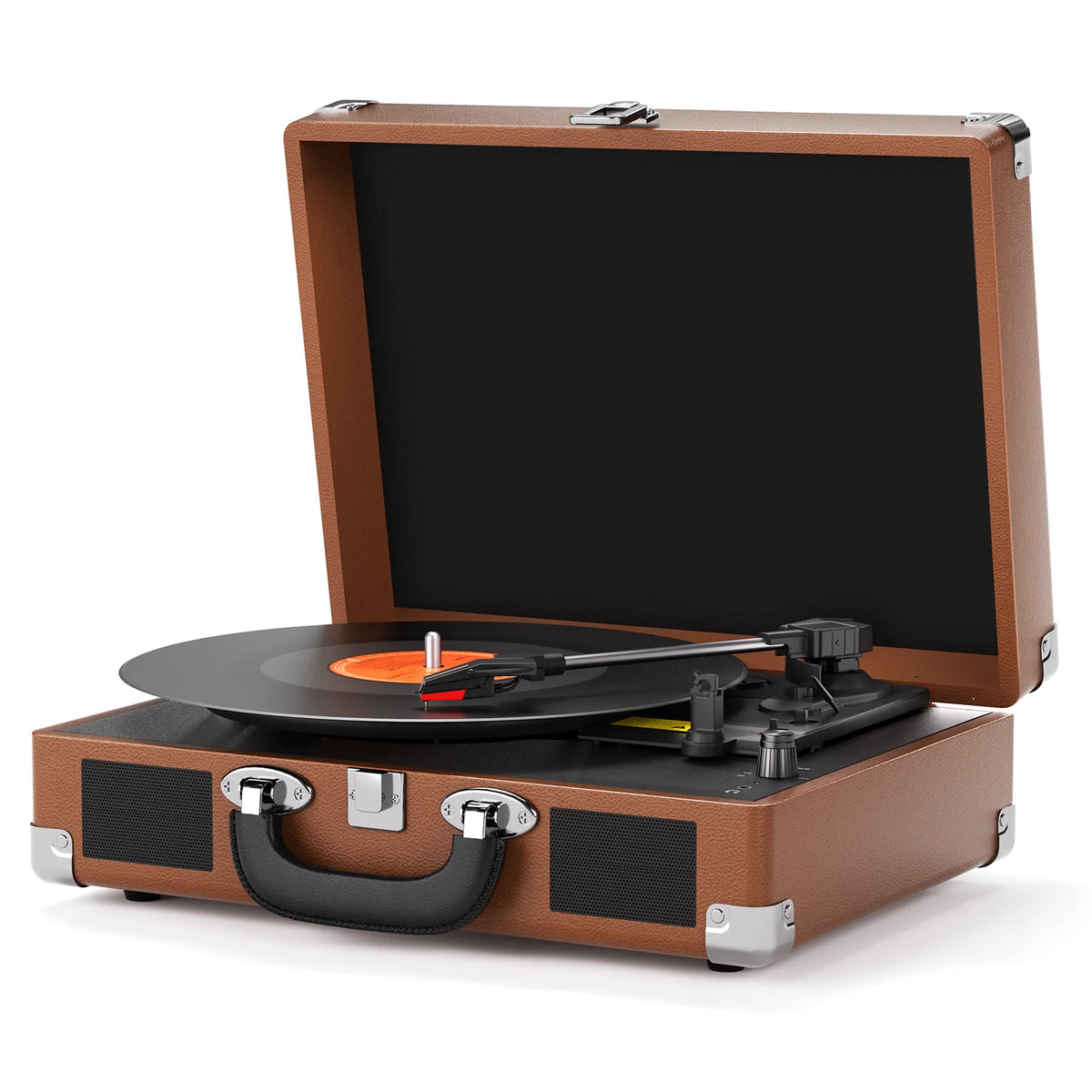MaiO MultiSpeed Record Player Featuring Stereo Speakers And Headphone Jack