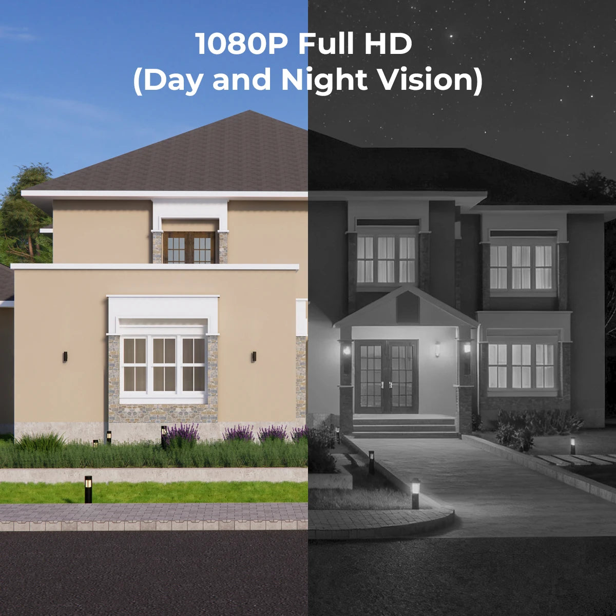 Ravienty 8 Channel CCTV Camera Security System With AI Detection