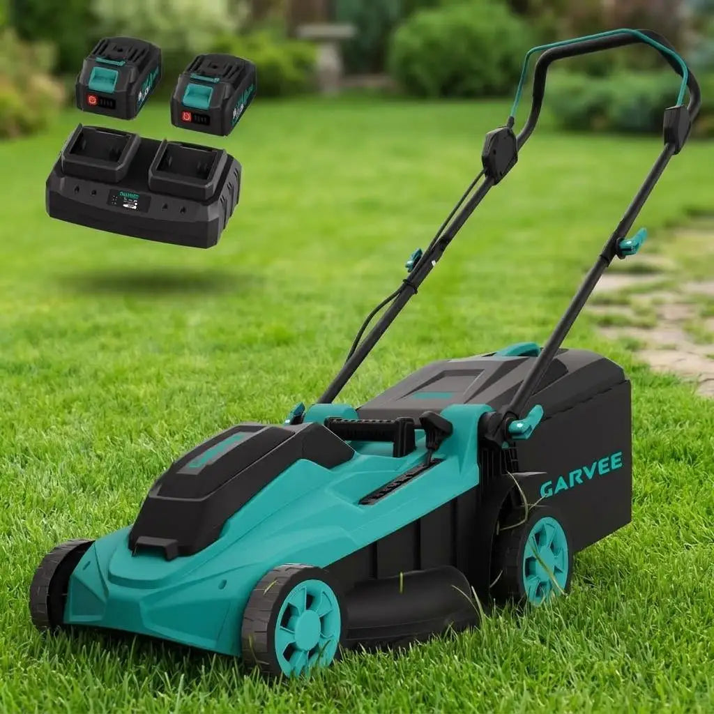 HiMISS 40V Cordless Brushless Lawn Mower With Grass Bag