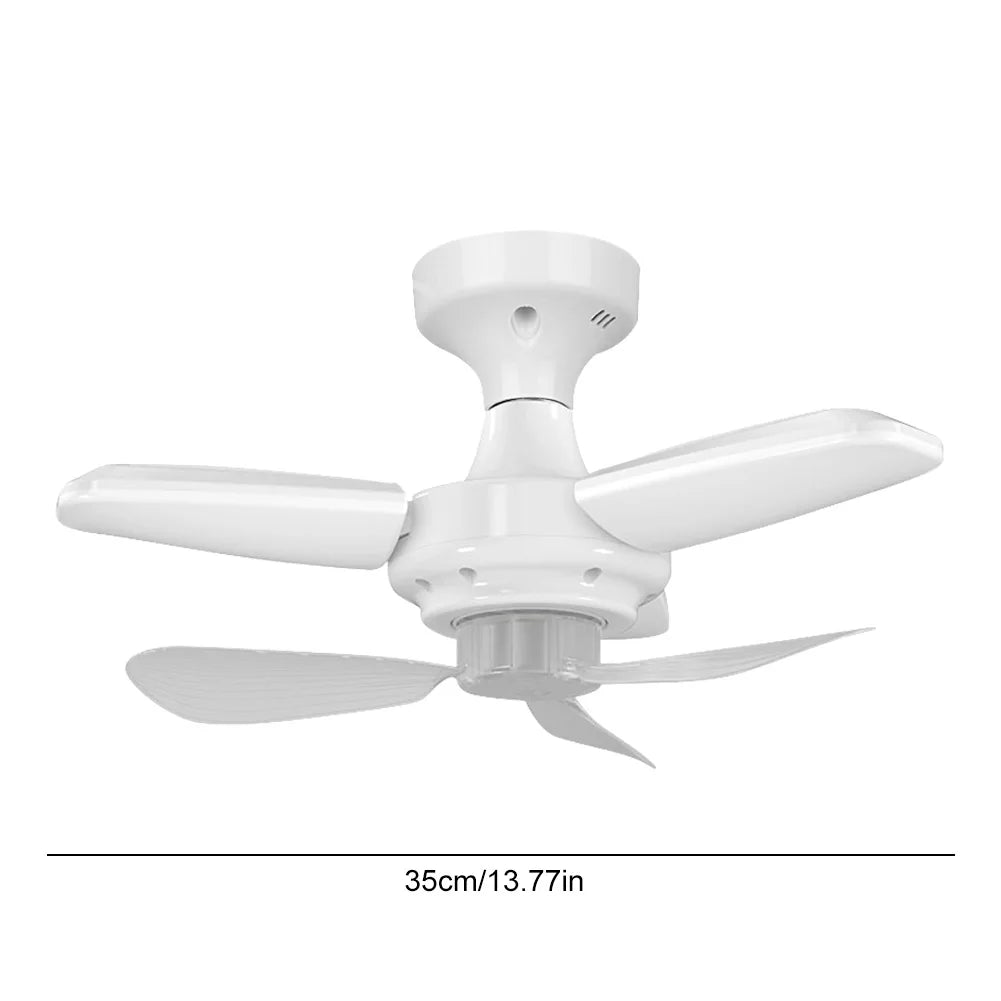 Sikiwind Modern Ceiling Fan With Led Light And Remote